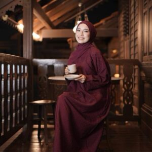 ABAYA SARI MURNI with SHAWL